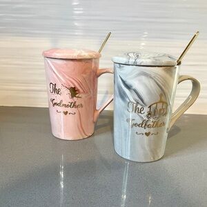 The Godmother, Godfather Tea Coffee Cups